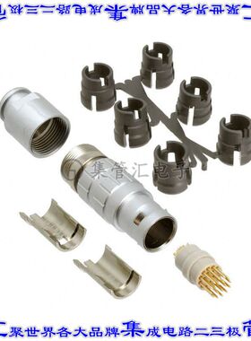 JBXFD2G16MSSDSMR 圆形连接器16POS插头公引脚焊杯镀金自由悬挂