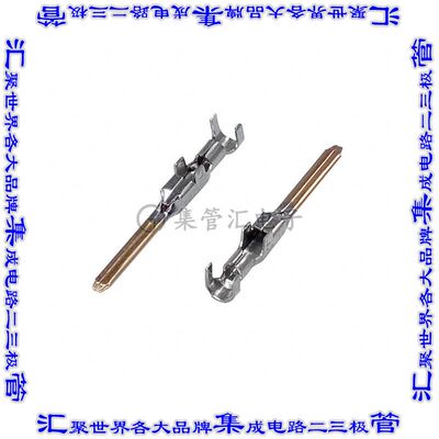 175286-3 连接器触点触头引脚16-20AWG压接镀金