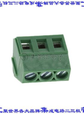 OSTT2032151 线对板连接器3POS接线端子5.08mm通孔成角度