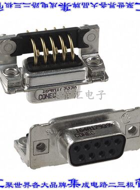 164A17939X 连接器9POS插座母插口2排D-Sub通孔直角