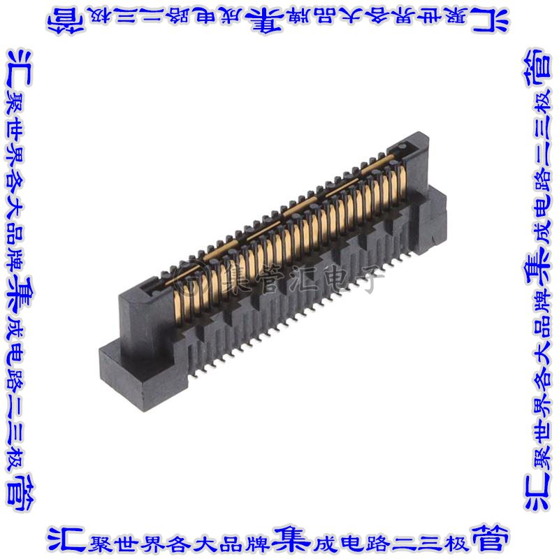 QRM8-026-05.0-L-D-A-K-TR 板对板连接器52POS公引脚阵列2排0.8mm