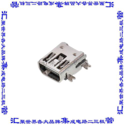 MUSB-05-F-AB-SM-A-TR 连接器USB-miniAB插座5POS USB 2.0表面贴