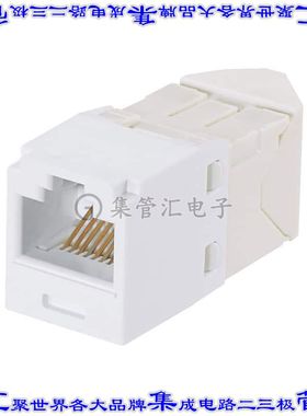 CJLR688TGWH 接插件连接器CAT6 LEFT/RIGHT 45 DEGREE TG WIR