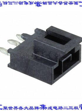 1053091303 针座连接器3POS接头2.5mm公形插针通孔直针镀金