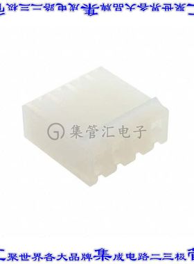 MTB-04 矩形连接器外壳4POS插座3.96mm母形插口白色自由悬挂