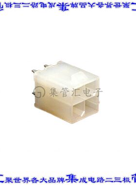 39290043 0039290043针座连接器4POS接头2排4.2mm公形插针通孔直