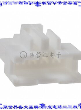 DF1B-4EP-2.5RC 矩形连接器外壳4POS插头2.5mm公形引脚白色自由悬