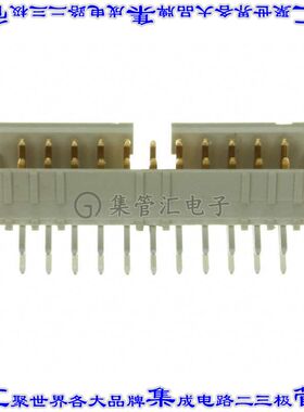 98464-G61-22LF 针座连接器22POS接头2排2mm公形插针通孔直角镀金