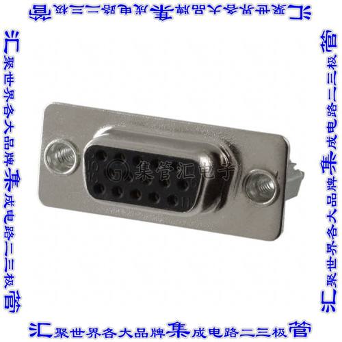 780-M15-213R051 连接器15POS插座母插口3排D-Sub高密度面板安装