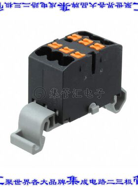 3273146 接线板专用连接器6POS中等15.6mm黑色