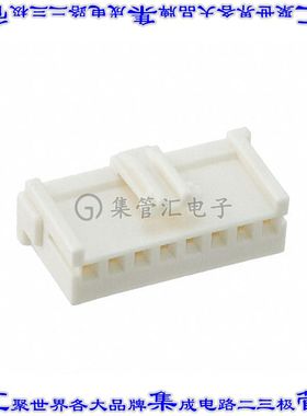 5-917692-1 矩形连接器外壳8POS插头2.5mm母形插口天然色自由悬挂