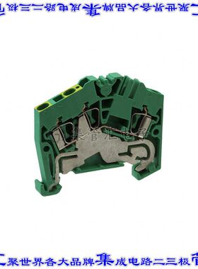 1706090000 端子块连接器3POS接地地面5.1mm绿色黄色12-26AWG