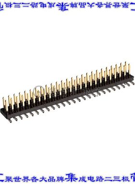 M50-3612542R 针座连接器50POS接头2排1.27mm公形插针表贴SMD镀金