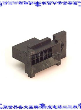 443001000 0443001000矩形连接器外壳10POS插头2排3mm公形引脚黑