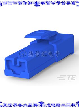 179183-6 接插件连接器CONN RCPT HSG 0.187 1POS BLUE