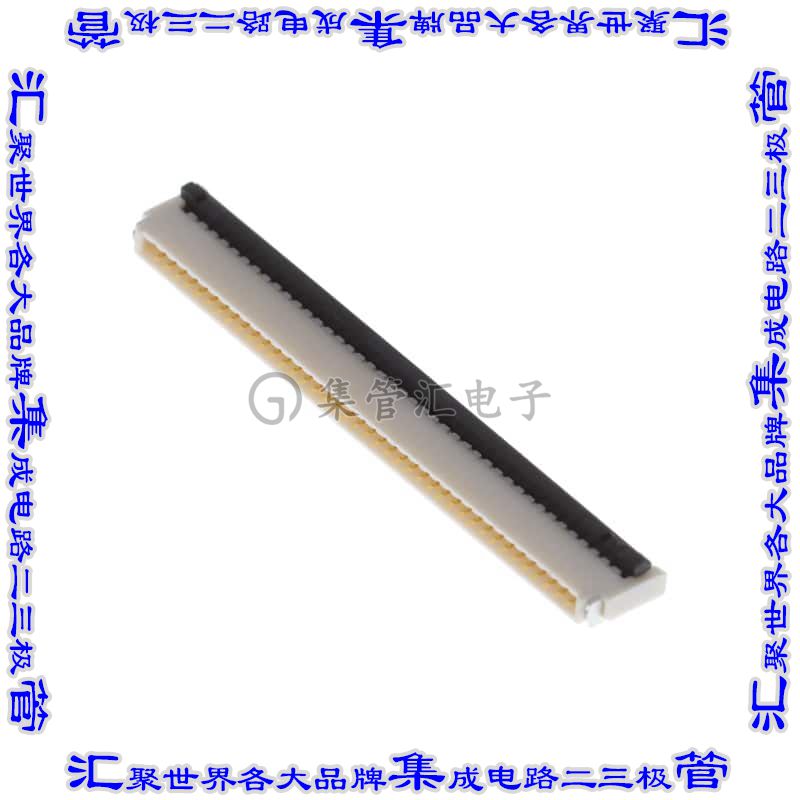 F3311A7H121040E200 连接器40POS FFC/FPC 0.5mm触头上和下表面贴