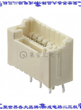 B07B-ZESK-1D 针座连接器7POS接头1.5mm外罩触点通孔直针锡