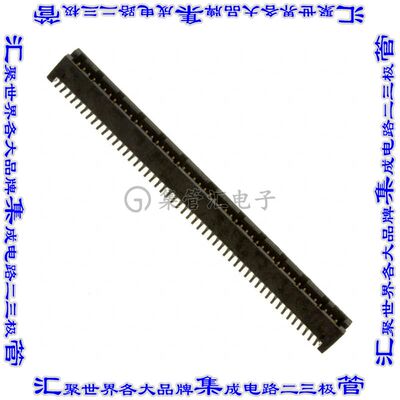 87409-150LF 针座连接器100POS接头2排1.27mm公形插针表贴SMD镀金