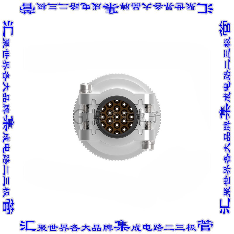 HD36-24-31PT-059 圆形连接器31POS插头外壳用于公插针银色自由悬
