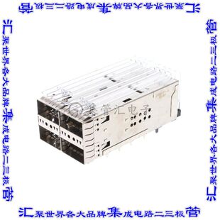 连接器152 通孔直角压 2308171 插拔式 2x2 ZQSFP 插座成组 38x4