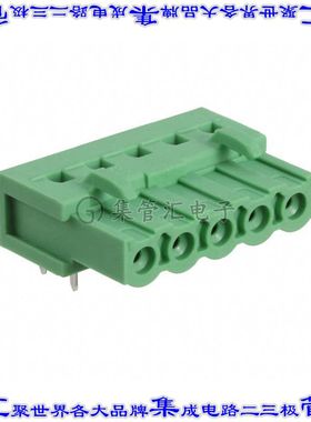 1786433 端子块连接器5POS接头母型插口5.08mm绿色90DEG通孔