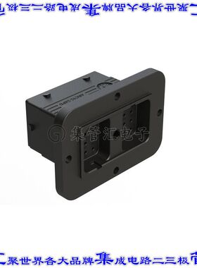 ARC12-24PD 矩形连接器外壳24POS插座4排公形引脚黑色面板安装