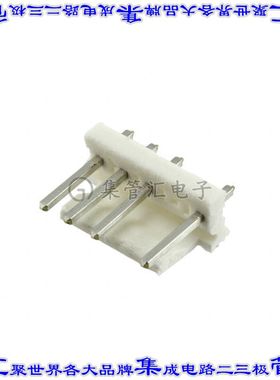 643495-3 针座连接器5POS接头3.96mm公形插针通孔直针锡