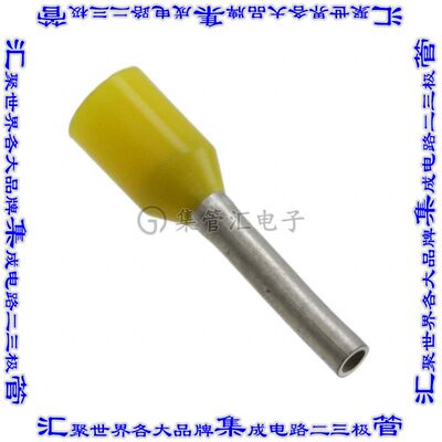 3203024 接插件连接器CONN FERRULE 24AWG YELLOW