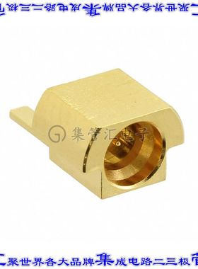 SMP-MSFD-PCE-1 同轴连接器SMP插孔公引脚焊接50欧姆板边缘