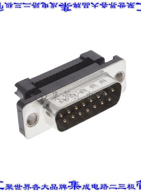 DA15-PF-M1 连接器15POS插头公引脚2排D-Sub自由悬挂