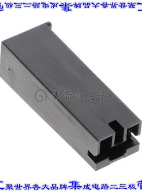 172076-2 接插件连接器CONN RCPT HSG 0.25 1POS BLACK