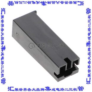 172076-2 接插件连接器CONN RCPT HSG 0.25 1POS BLACK