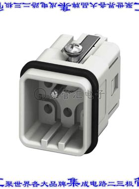 1406538 连接器5+接地无触头嵌件公头压接