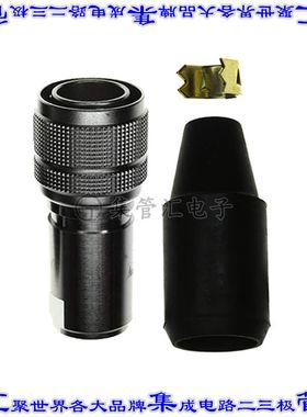 HR10A-13P-20P(74) 圆形连接器20POS插头公引脚焊杯镀金自由悬挂