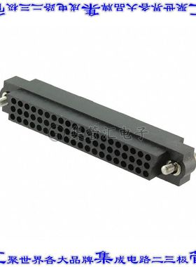 M83-LFC1F2N60-0000-000 矩形连接器60POS插座3排2mm母插口黑色压
