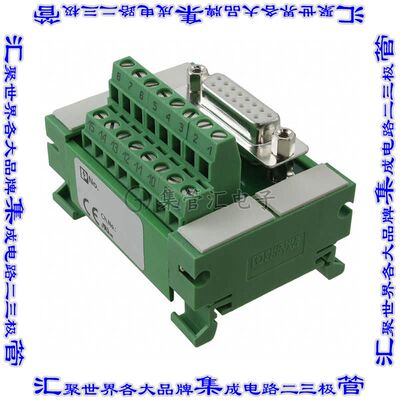 2962735 接插件连接器INTERFACE MOD DSUB FMALE 15POS