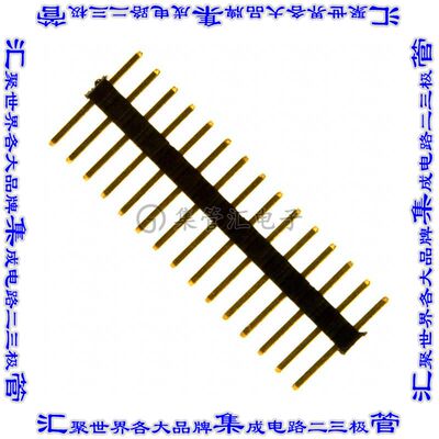 SMH100-LPSE-S15-ST-BK 针座连接器15POS接头1mm公形插针通孔直针