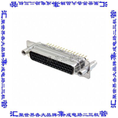 164A17479X 连接器44POS插座母插口3排D-Sub高密度通孔