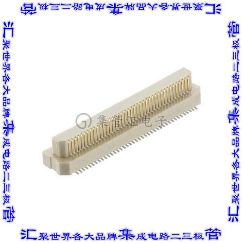 M58-3500842R 板对板连接器80POS插头中央触点带2排0.5mm表贴SMD