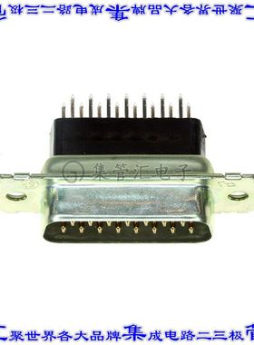 205735-7 连接器15POS插头公引脚2排D-Sub通孔