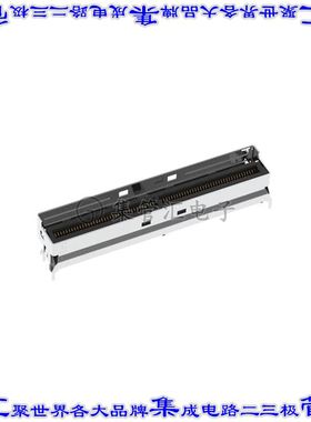 G97V26322HR 卡边缘连接器148POS母头2排0.6mm黑色镀金