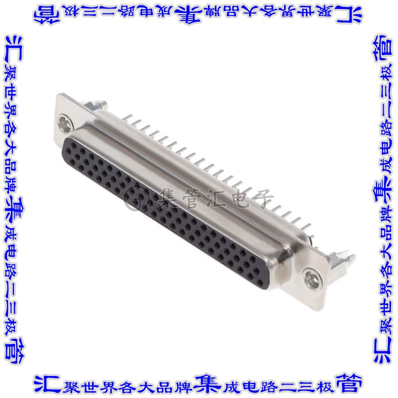 K86X-CD-62S-BR连接器62POS插座母插口3排D-Sub高密度通孔