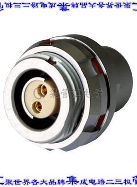 MMI-M1RS102P-IP68 圆形连接器2POS插座母插口焊接镀金面板安装通