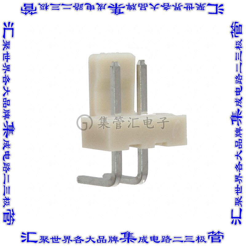 DF1-2P-2.5DS(05) 针座连接器2POS接头2.5mm公形插针通孔直角锡