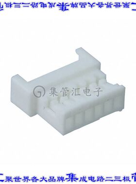 510470600 0510470600矩形连接器外壳6POS插头1.25mm公形引脚天然