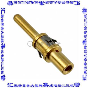 202422-1 连接器触点触头引脚12-14AWG压接镀金