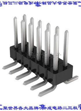 GBC06DABN-M30 针座连接器12POS分离式2排2.54mm公形插针表贴SMD