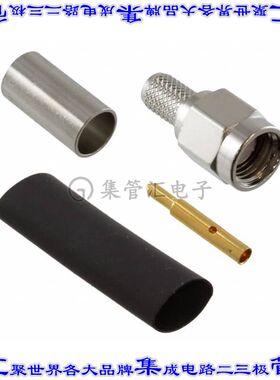 CONSMA007-R58 同轴连接器SMA插头公引脚焊接50欧姆自由悬挂