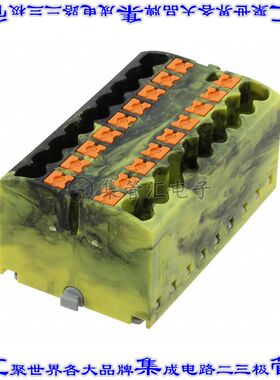 3273458 接线板专用连接器18POS中等46.5mm黑色黄色