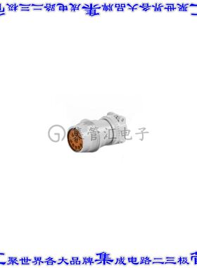 HD34-24-91PE-059 圆形连接器9POS插座外壳用于公插针银色面板安